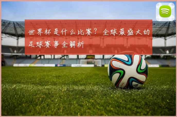 世界杯是什么比赛?全球最盛大的足球赛事全解析