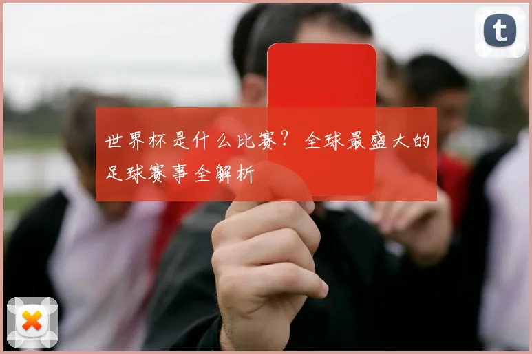 世界杯是什么比赛?全球最盛大的足球赛事全解析