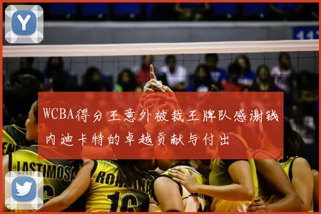 WCBA得分王意外被裁王牌队感谢钱内迪卡特的卓越贡献与付出