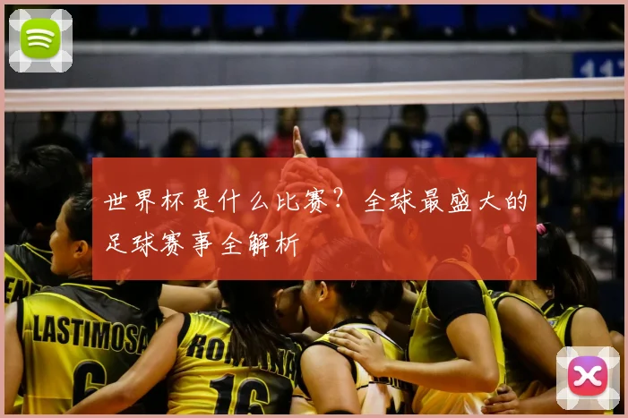 世界杯是什么比赛?全球最盛大的足球赛事全解析
