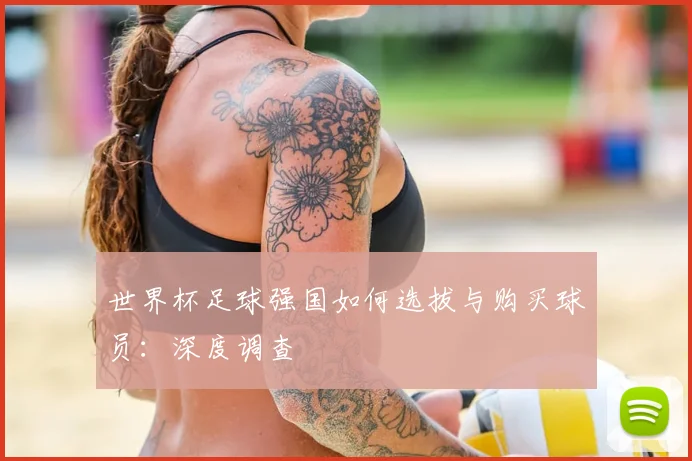 世界杯足球强国如何选拔与购买球员:深度调查